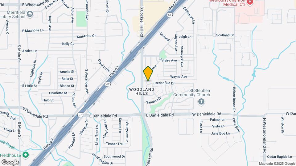 907 Cedar Run Dr Map and Location Details