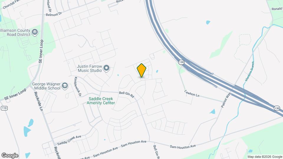 604 Bridle Creek Dr Map and Location Details