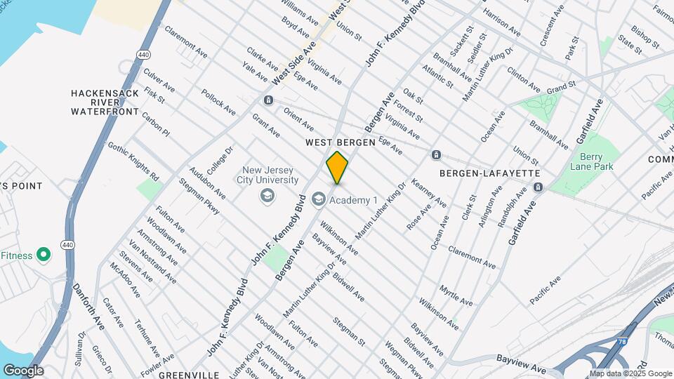 240 Bergen Ave Map and Location Details