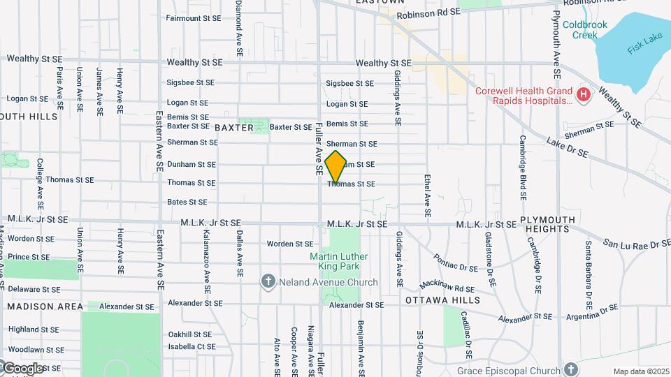 1220 Thomas St SE Map and Location Details