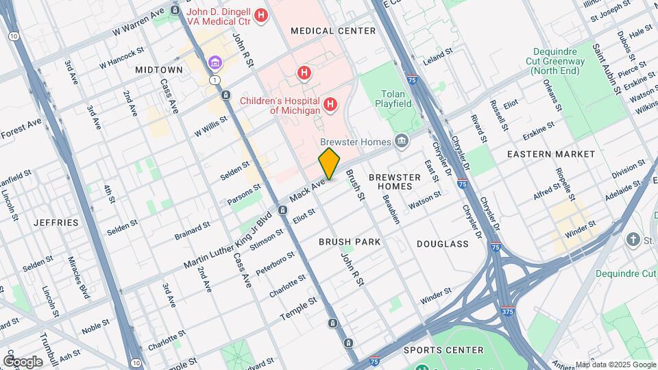 248 Mack Ave Mapa y Detalles de la Ubicación