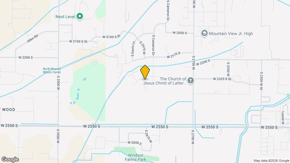 2348 S 2975 W Map and Location Details