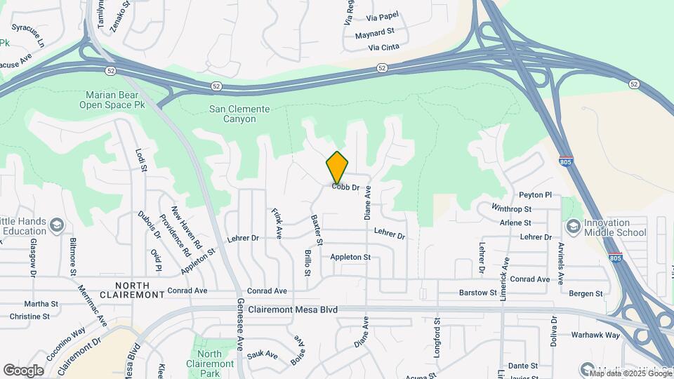 4755 Cobb Dr Mapa y Detalles de la Ubicación