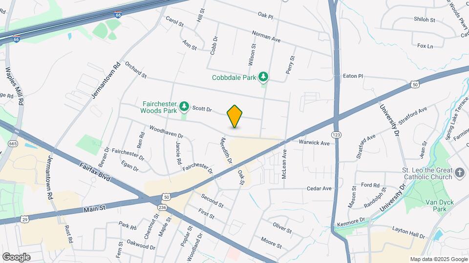 10712 Warwick Ave Map and Location Details