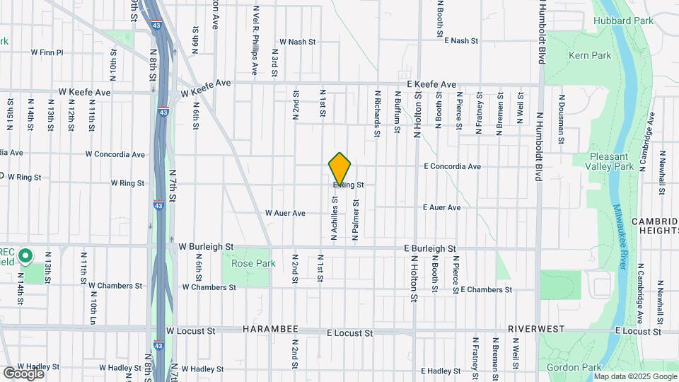3242 N Achilles St Map and Location Details
