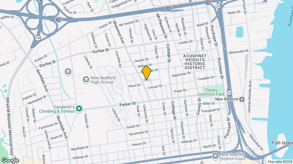 54 Maitland St Mapa y Detalles de la Ubicación