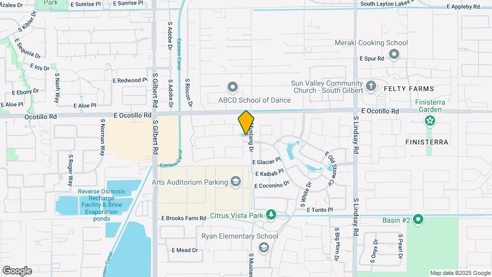 4123 S Buckskin Way Map and Location Details