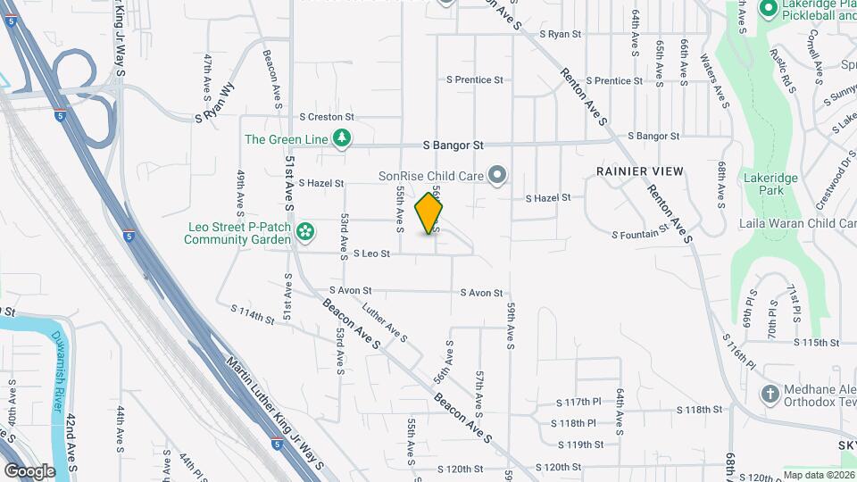 10811 56th Ave S Map and Location Details