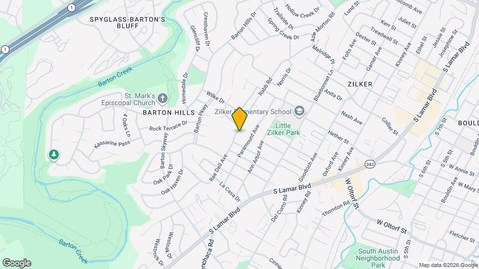 2117A Rabb Rd Mapa y Detalles de la Ubicación