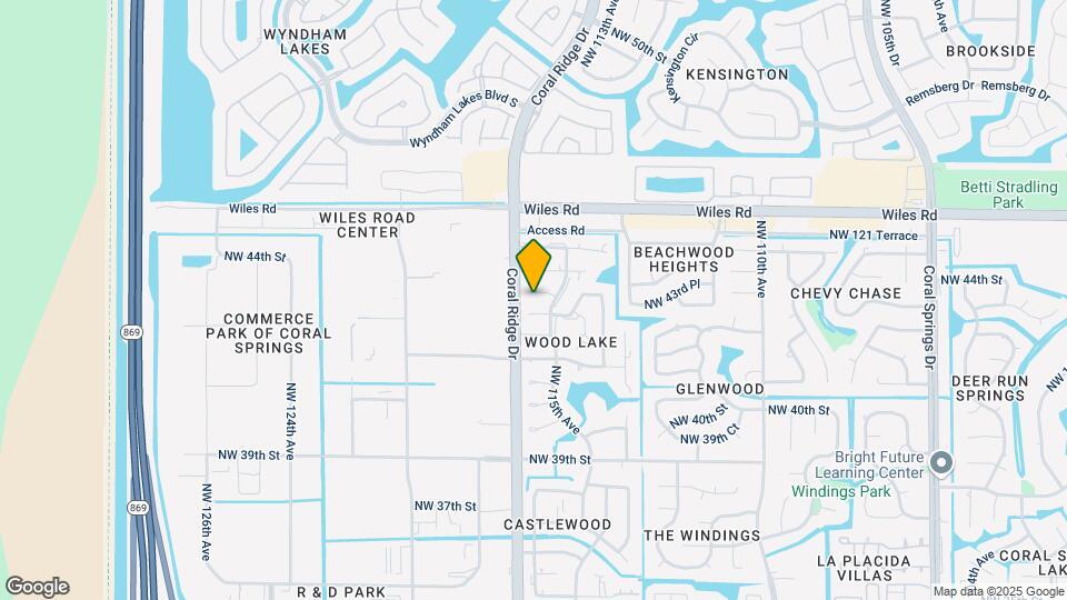 11550-1156 NW 43rd Ct Map and Location Details