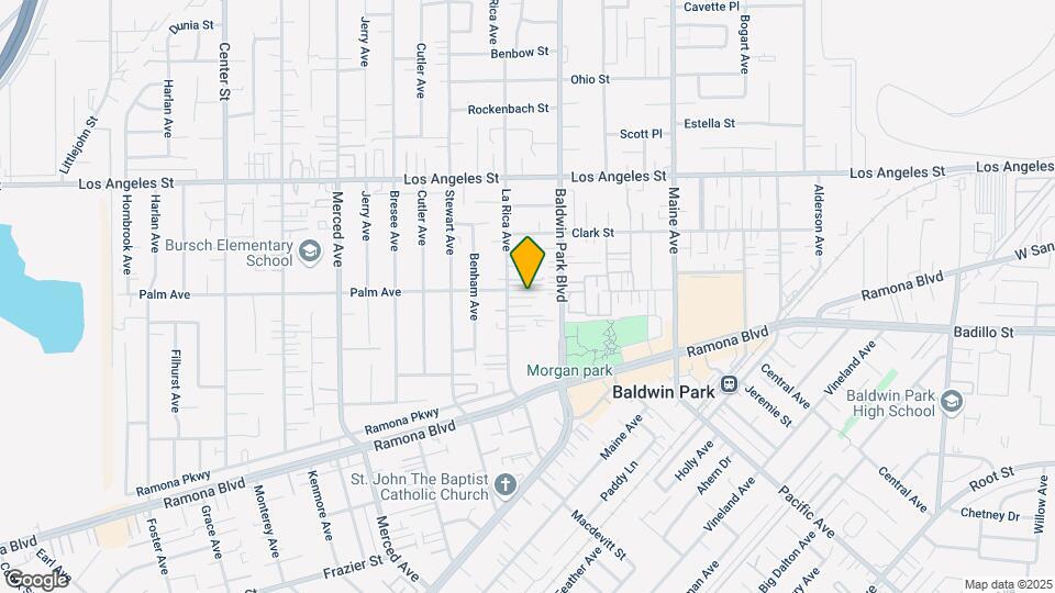 4158 La Rica Ave Map and Location Details