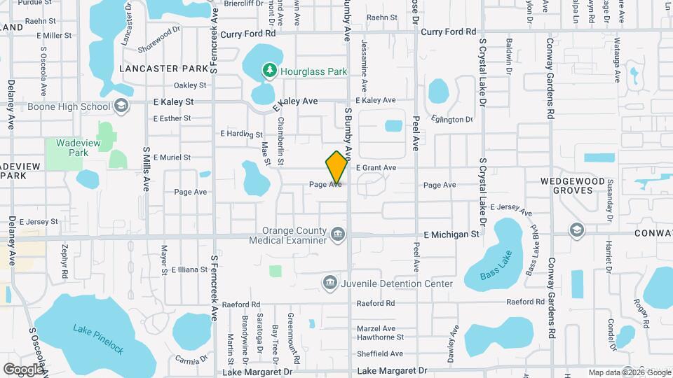2206 Page Ave Map and Location Details