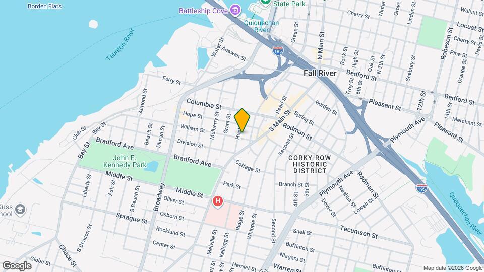 560 William St Map and Location Details