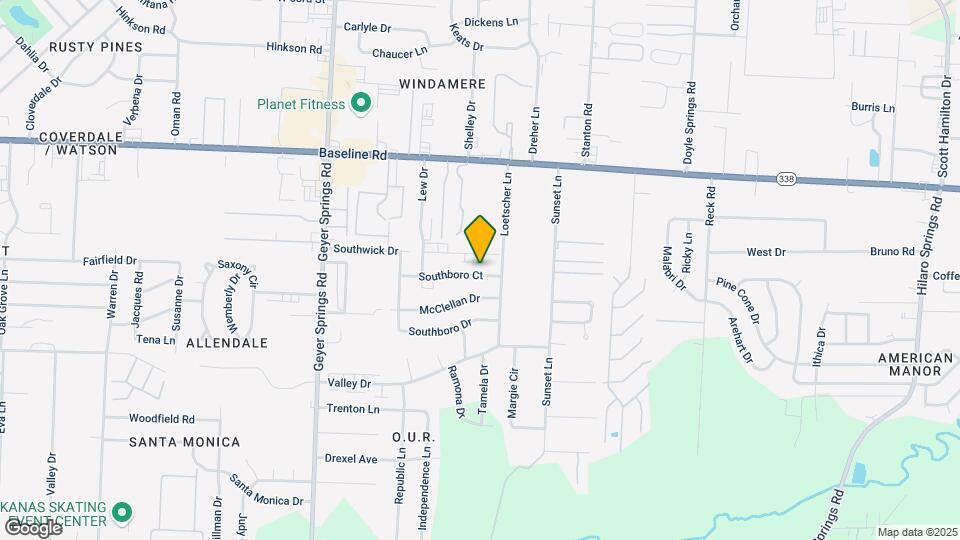 5224 Southboro Ct Map and Location Details