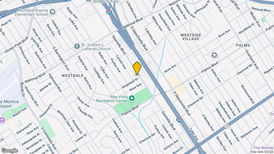 3291 Sawtelle Blvd Map and Location Details