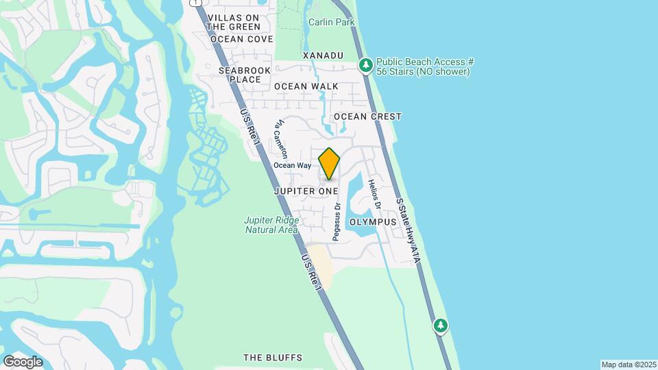 1420 Ocean Way Map and Location Details