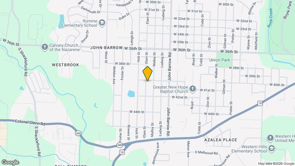 4003 Elam St Map and Location Details