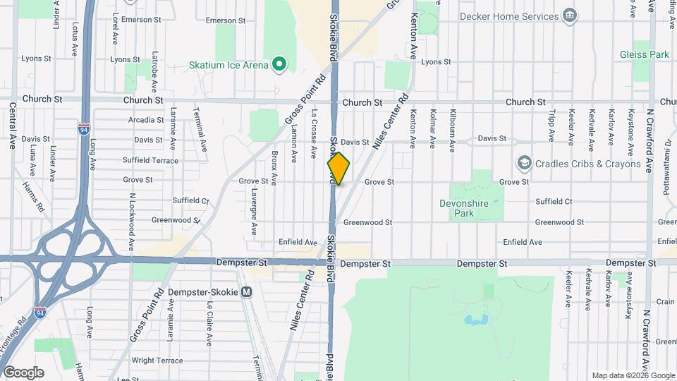 8951 Skokie Blvd, Unit 3 Map and Location Details