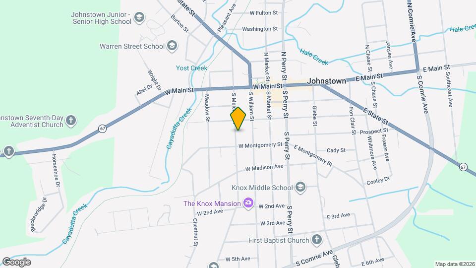 114 S Melcher St Map and Location Details