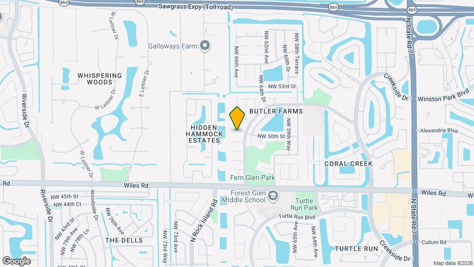 5016 NW 66th Dr, Unit 4376-302 Map and Location Details