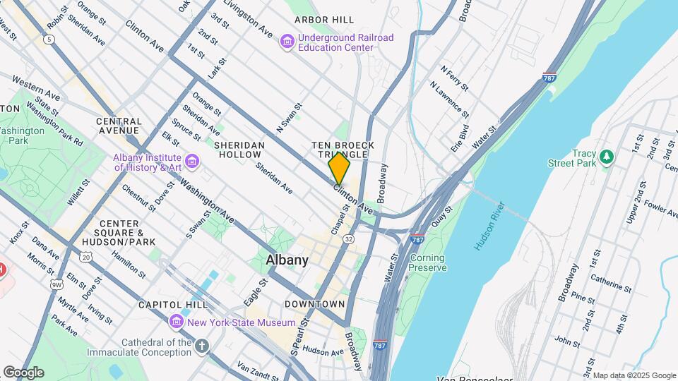 1 Ten Broeck St, Unit 3 Map and Location Details