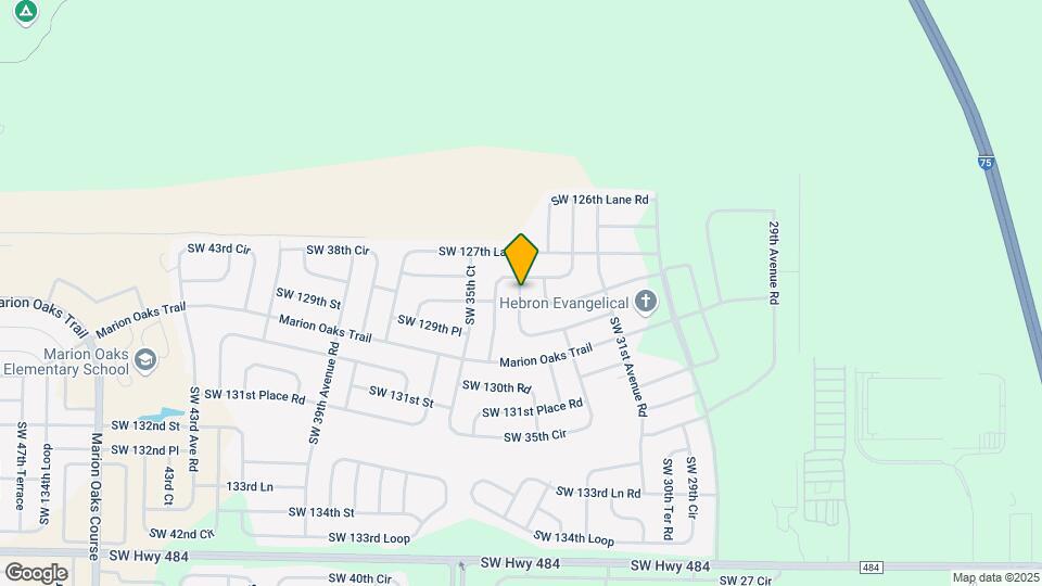 3411 SW 129th Loop Map and Location Details