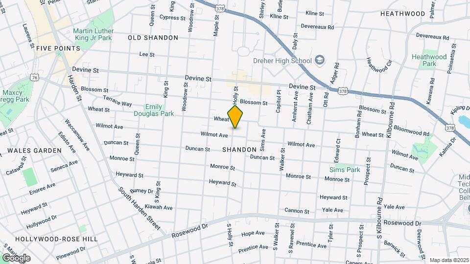 2901-2903 Wilmot Ave Mapa y Detalles de la Ubicación