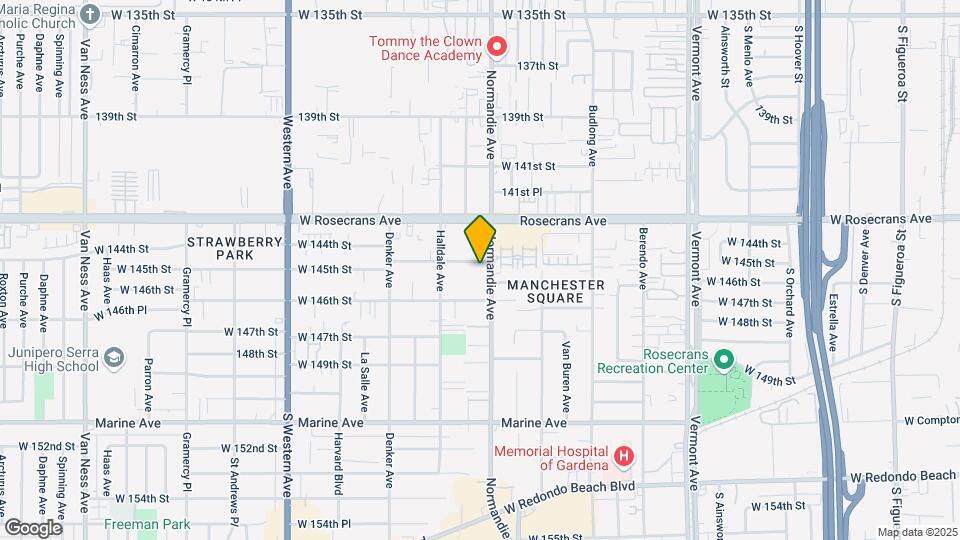 1410 W 145th St Mapa y Detalles de la Ubicación