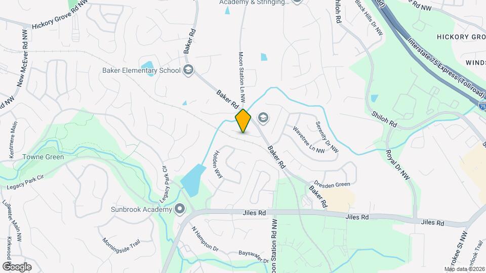 2285 Baker Station Dr Map and Location Details