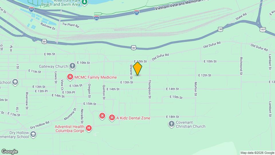 2220 E 12th St Map and Location Details