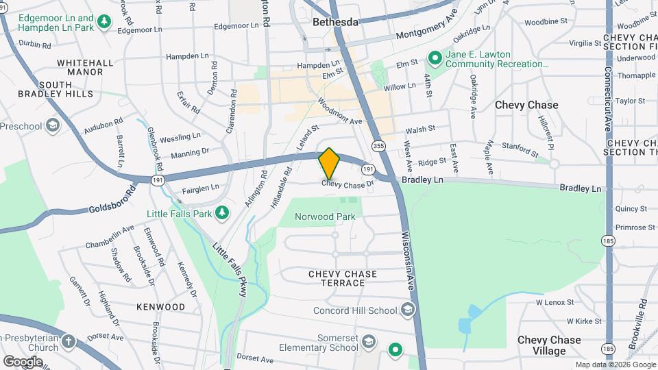 4800 Chevy Chase Dr, Unit 408 Map and Location Details
