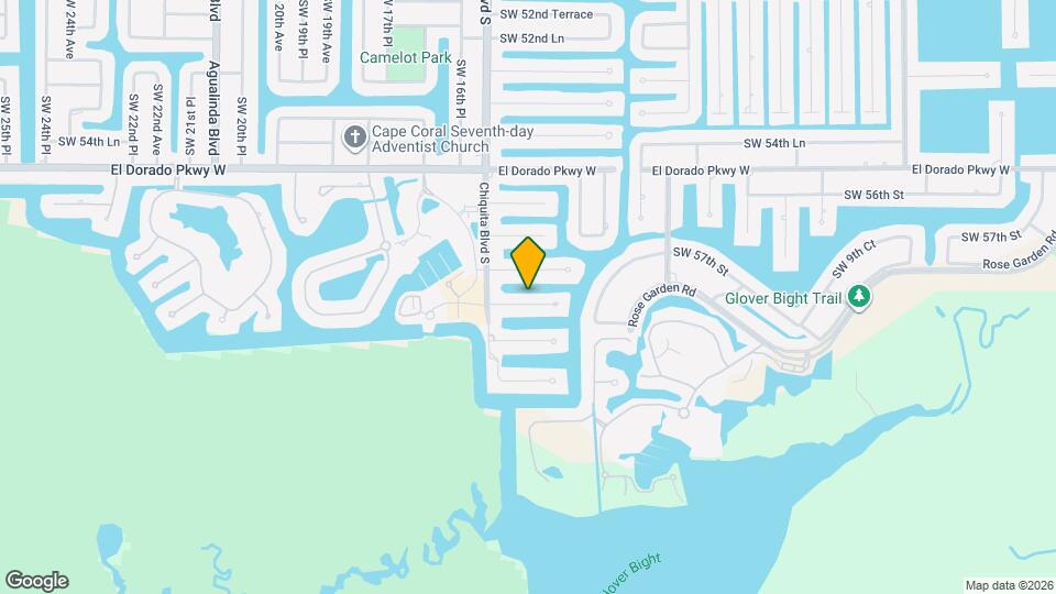1513 SW 58th St Map and Location Details