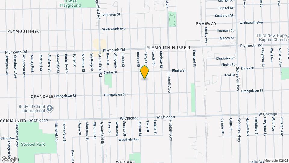 9991 Terry St Map and Location Details