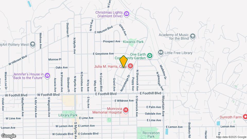 227 Valle Vista Ave Mapa y Detalles de la Ubicación