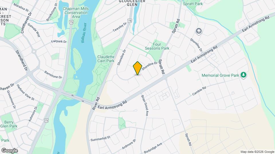 684 Wild Shore Cres Map and Location Details