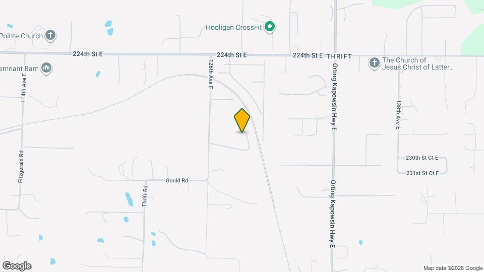 22906 128th Ave E Mapa y Detalles de la Ubicación