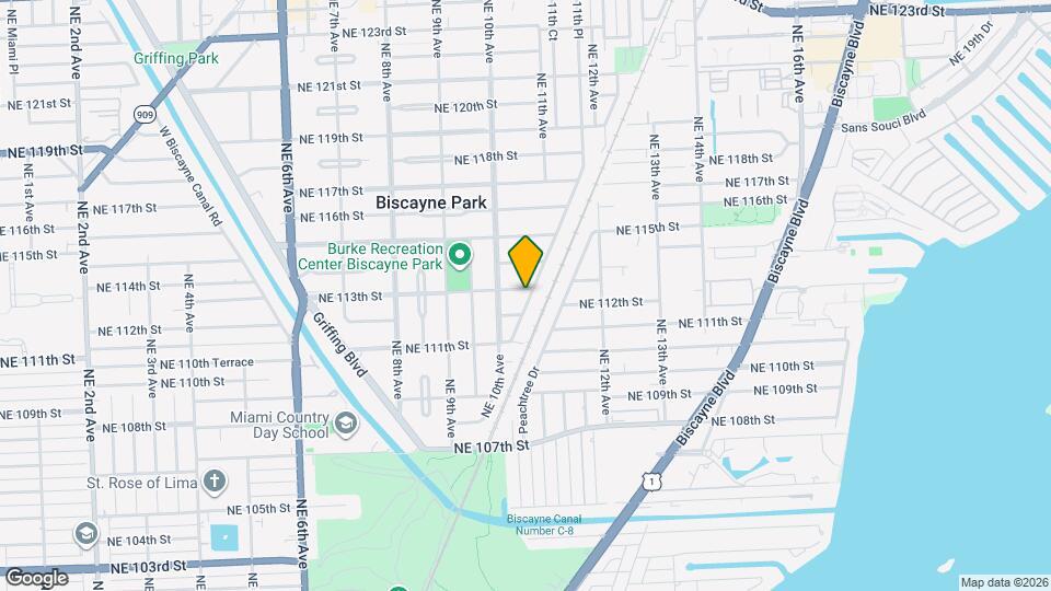 11220 NE 11th Pl Map and Location Details