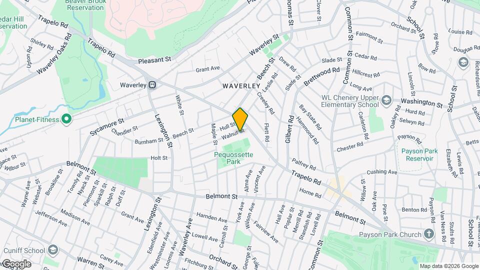 18 Walnut St, Unit 1 Map and Location Details
