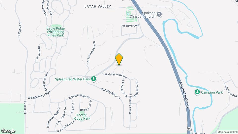 6415 S Woodland Ct Map and Location Details