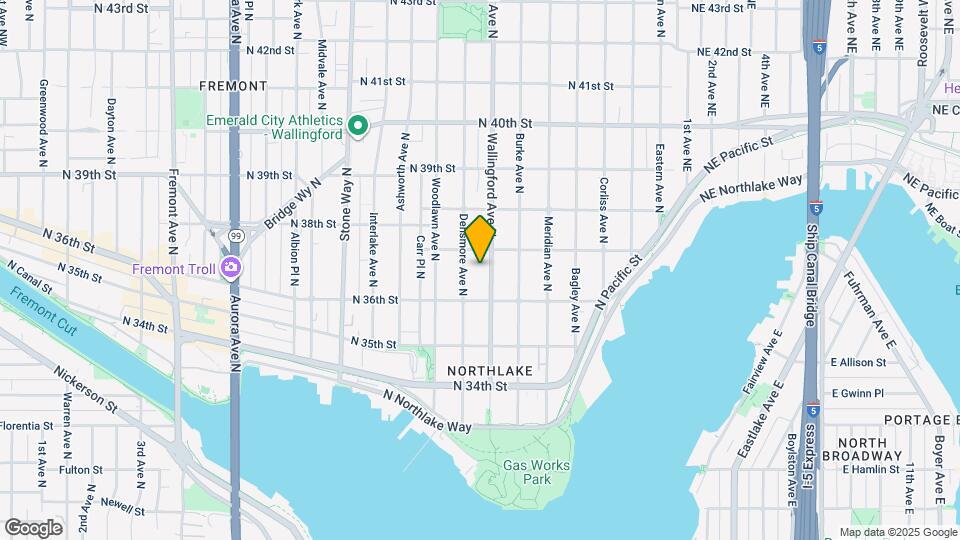 3633 Wallingford Ave N Map and Location Details