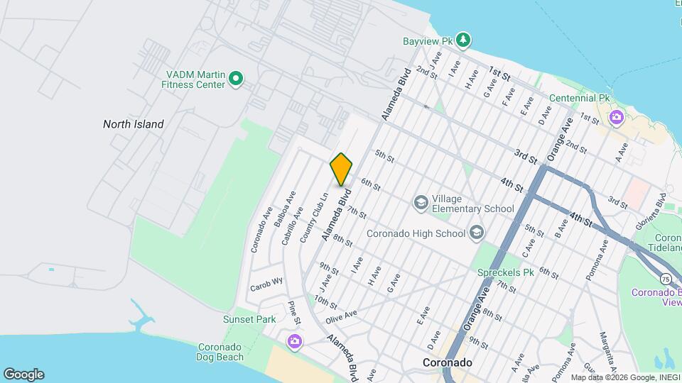 640 Alameda Blvd Map and Location Details