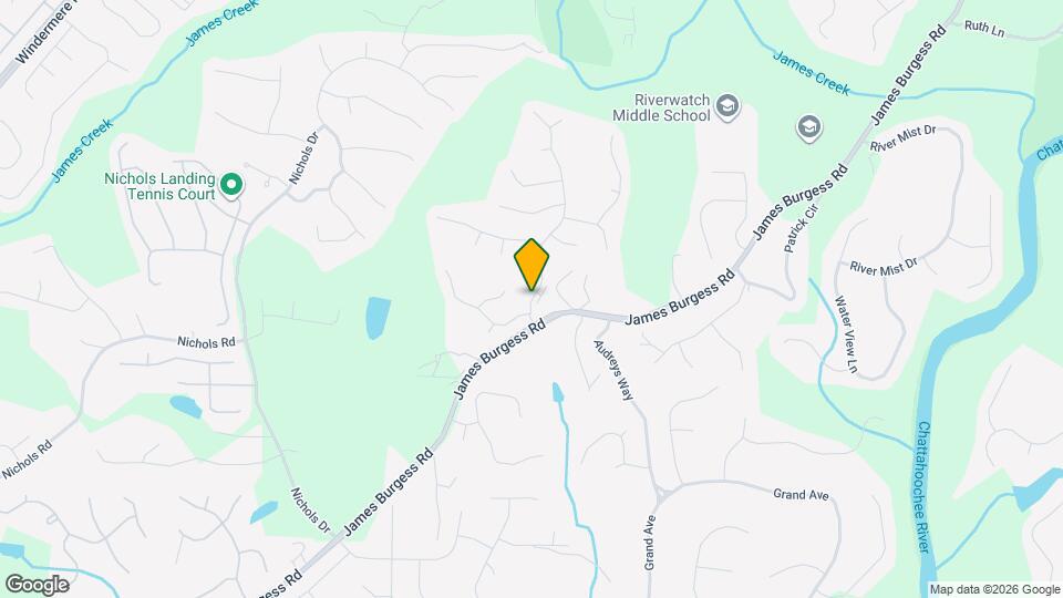 1025 Brushfoot Trail Map and Location Details