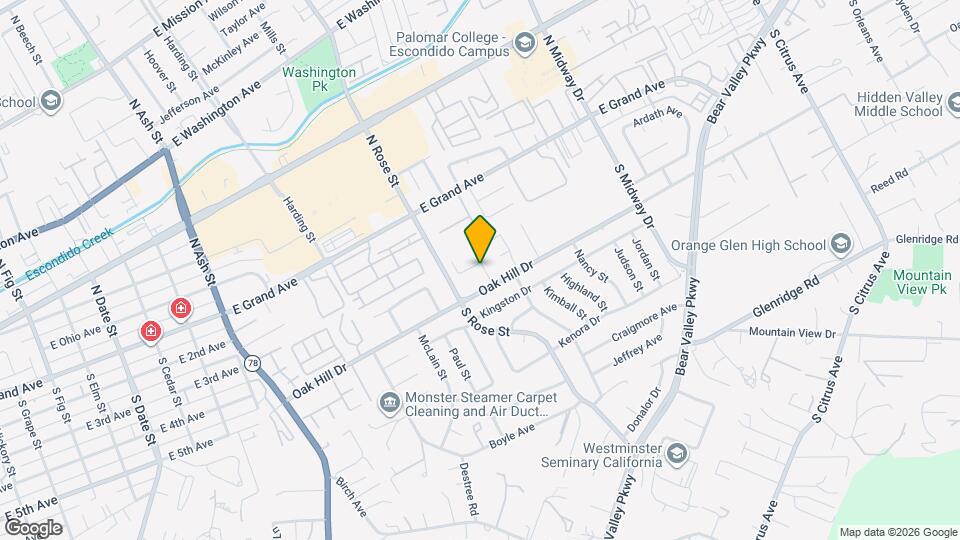 1665 Hawk Ridge Pl Mapa y Detalles de la Ubicación