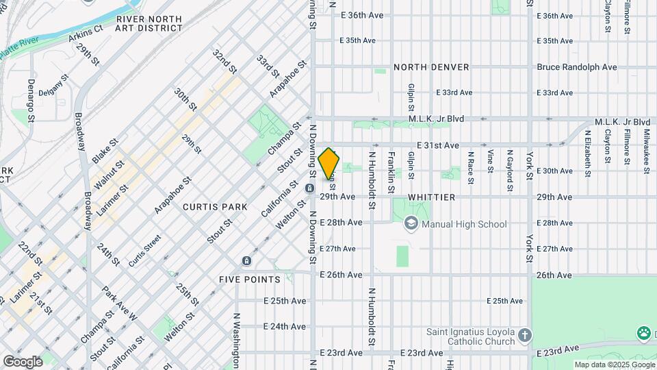 2927 N Marion St Mapa y Detalles de la Ubicación