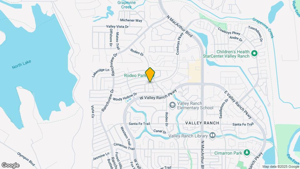 9611 E Oaks Ln Map and Location Details