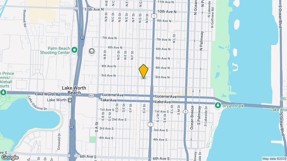 219 N H St Mapa y Detalles de la Ubicación