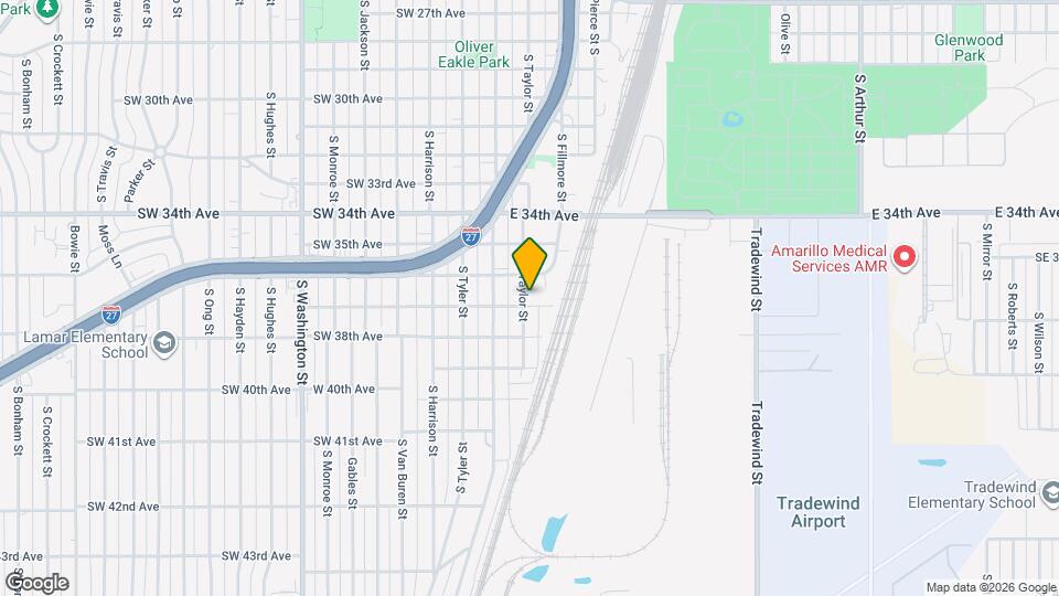 3609 S Taylor St Map and Location Details