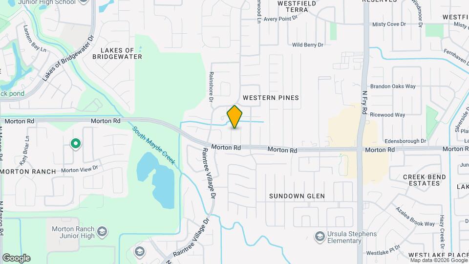3122 Rainpark Ln Map and Location Details