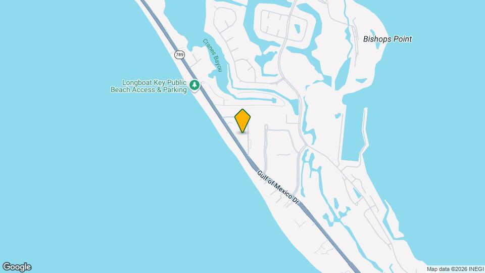 2934 Gulf of Mexico Dr Mapa y Detalles de la Ubicación