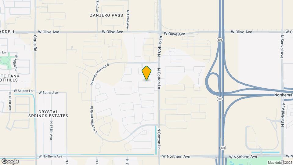 17147 W Orchid Ln Map and Location Details